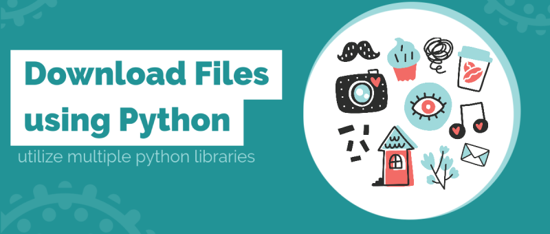 How to download files using python